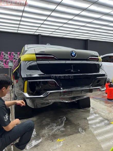 광주ppf   bmw 7시리즈 듀오톤랩핑 및 전체ppf 시공 / 광주 광산구