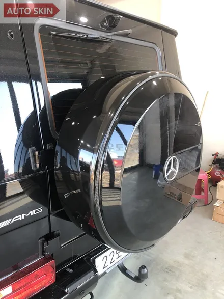 광주랩핑 벤츠g63amg 크롬죽이기 [광주카스킨,지바겐랩핑,광주g63amg랩핑,아우토스킨] / 광주 광산구 도천동