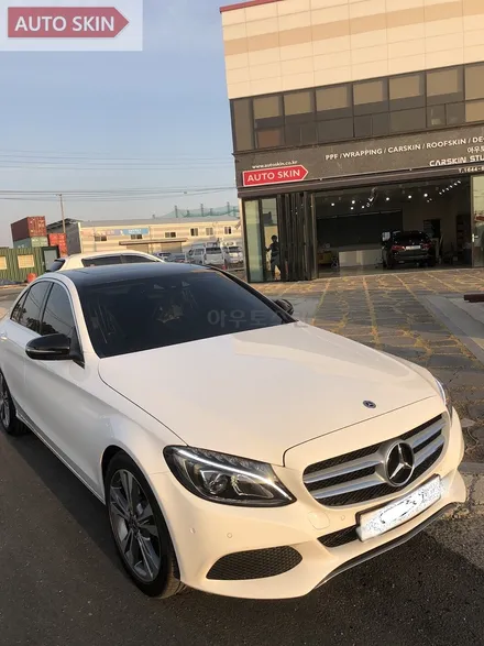 광주ppf 벤츠c220dppf생활보호패킺 및 루프스킨,사이드미러랩핑 시공 [광주랩핑,광주카스킨,광주c클래스ppf,아우토스킨] / 광주 광산구 도천동
