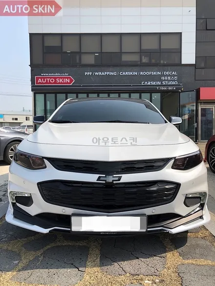 광주랩핑 올뉴말리부 크롬죽이기 [광주카스킨,광주말리부크롬죽이기,아우토스킨] / 광주 광산구
