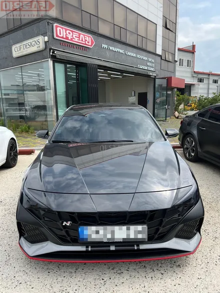 광주ppf  리얼카본같은 카본ppf 와 유리같은 블랙ppf 시공 / 광주 광산구