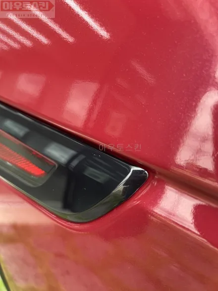 광주랩핑  레인지로버 보그 3m 1080 gloss cinder spark red 전체랩핑 시공 / 광주 광산구