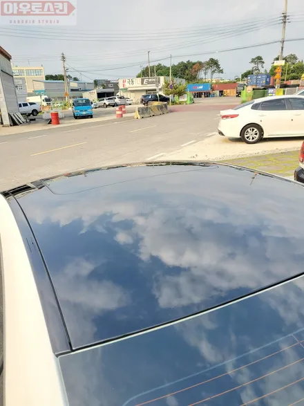 광주루프스킨   벤츠cls 루프 블랙ppf 및 ppf생활보호패키지 시공 / 광주 광산구