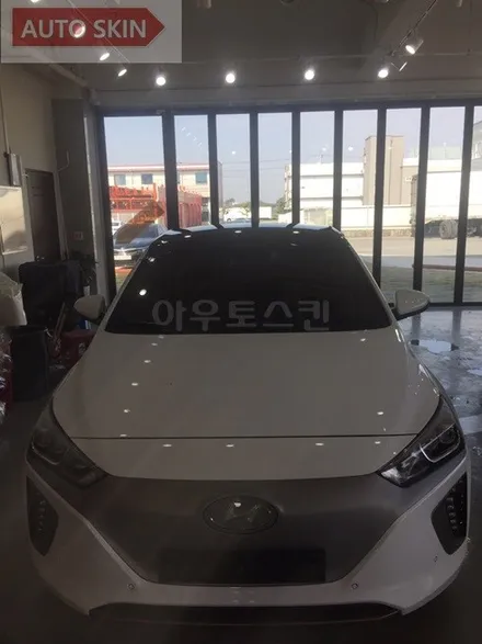 광주랩핑 현대 아이오닉루프스킨 및프론트범퍼,사이드미러랩핑[광주루프스킨,광주아이오닉루프스킨,광주카스킨,아우토스킨] / 광주 광산구 도천동