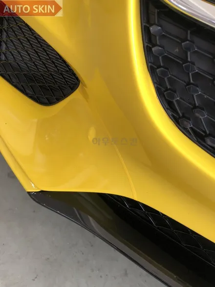 광주랩핑 벤츠 amg gts 사틴블랙 전체랩핑 시공 [광주카스킨,광주amggts랩핑,아우토스킨] / 광주 광산구 도천동