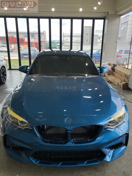 광주ppf  bmw m2 나노커버 ppf프론트패키지 시공 [광주랩핑,광주m2ppf,광주카스킨,아우토스킨] / 광주 광산구