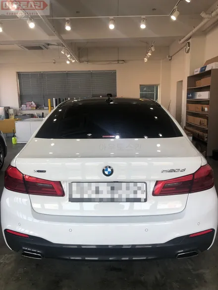광주ppf bmw520d 리어범퍼ppf 시공 [광주랩핑,광주bmw520dppf,광주카스킨,아우토스킨] / 광주 광산구