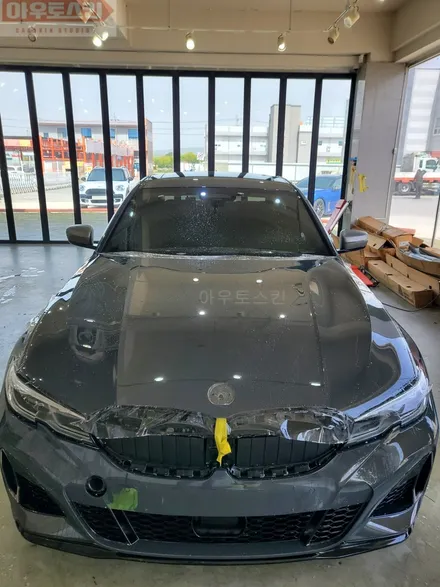 광주ppf  bmw340i stek다이노쉴드 ppf프론트패풀키지 시공 / 광주 광산구