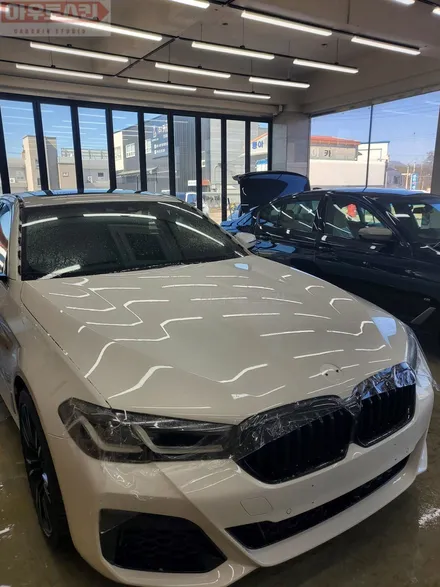 광주ppf  bmw 530i ppf프론트패키지 및 루프 블랙ppf 시공 / 광주 광산구