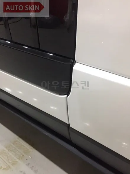 광주랩핑 레인지로버 보그 다이아몬드화이트 전체랩핑시공 [광주카스킨,광주레인지로버보그랩핑,아우토스킨] / 광주 광산구 도천동
