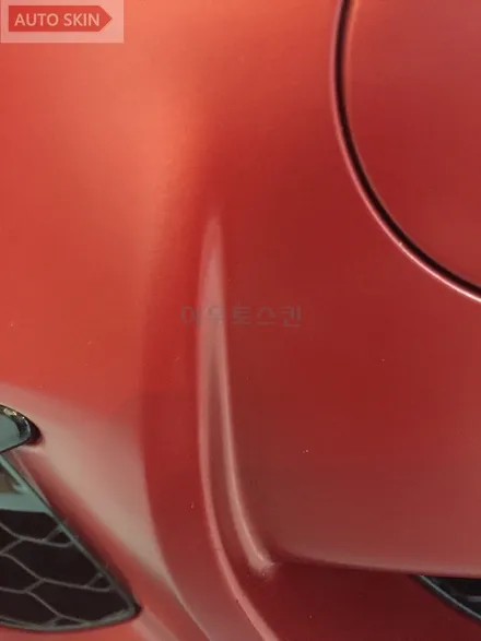 광주랩핑 bmw520d 사틴뱀파이어레드 전테랩핑 시공 [광주카스킨,광주bmw520d랩핑,아우토스킨] / 광주 광산구 도천동
