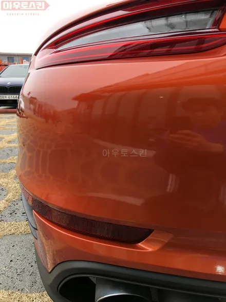 광주랩핑  포르쉐911터보s 3m gloss fiery orange 전체랩핑 시공 [광카스킨,광주전체랩핑,광주포르쉐911랩핑,아우토스킨] / 광주 광산구
