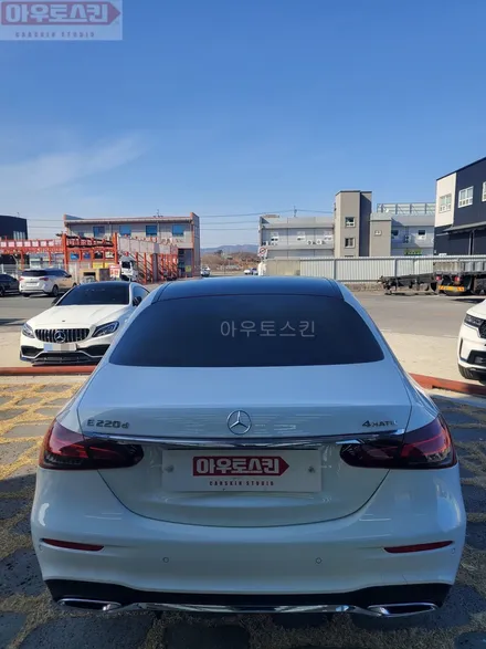 광주ppf  벤츠e클래스 전체ppf + 윈드쉴드 시공 / 광주 광산구