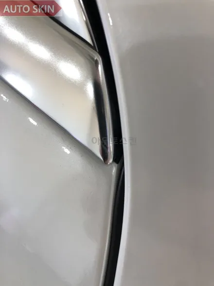 광주랩핑 벤츠s63amg 화이트펄 전체랩핑 시공 [광주카스킨,광주벤츠s클래스랩핑,아우토스킨] / 광주 광산구 도천동