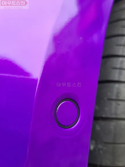 자동차 보라색 랩핑 아우디S7 후기 < / 광주 광산구