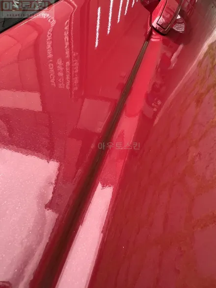 광주랩핑  레인지로버 보그 3m 1080 gloss cinder spark red 전체랩핑 시공 / 광주 광산구