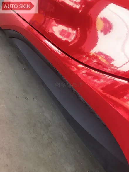 광주랩핑 bmw i8레드크롬 전체랩핑 시공 [광주카스킨,i8랩핑,아우토스킨] / 광주 광산구 도천동