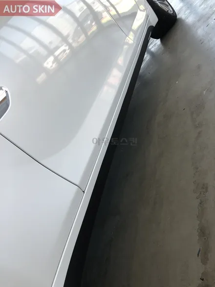 광주랩핑 bmw7시리즈 화이트펄 전체랩핑 시공 [광주랩핑,광주bmw740d랩핑,광주카스킨,아우토스킨] / 광주 광산구 도천동