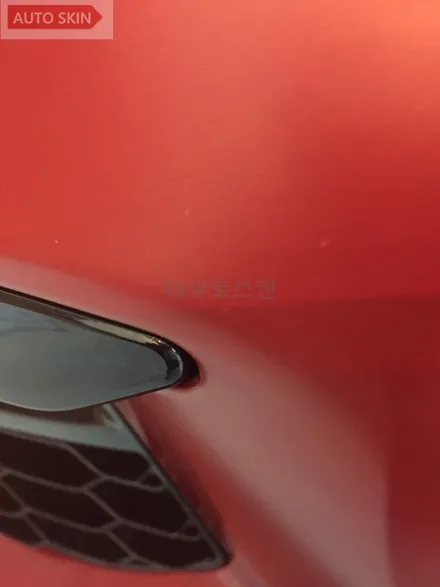 광주랩핑 bmw520d 사틴뱀파이어레드 전테랩핑 시공 [광주카스킨,광주bmw520d랩핑,아우토스킨] / 광주 광산구 도천동
