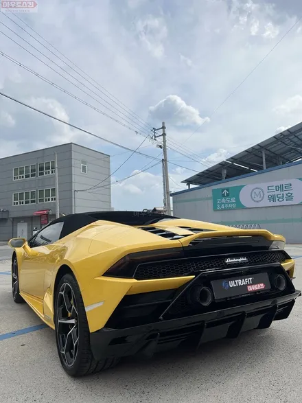 람보르기니 우라칸에보 스파이더 전체ppf 광주ppf전문점 아우토스킨에서 완벽하게 시공 / 광주 광산구 도천동