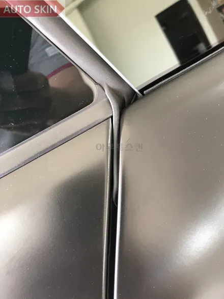 광주랩핑 벤츠 amg gts 사틴블랙 전체랩핑 시공 [광주카스킨,광주amggts랩핑,아우토스킨] / 광주 광산구 도천동