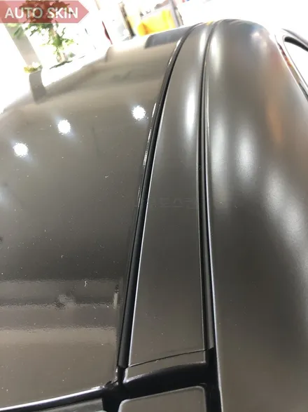 광주랩핑 벤츠 amg gts 사틴블랙 전체랩핑 시공 [광주카스킨,광주amggts랩핑,아우토스킨] / 광주 광산구 도천동