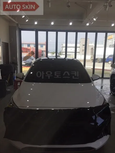 광주랩핑 현대 아이오닉루프스킨 및프론트범퍼,사이드미러랩핑[광주루프스킨,광주아이오닉루프스킨,광주카스킨,아우토스킨] / 광주 광산구 도천동