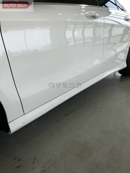 광주랩핑 벤츠cla루프스킨 및 사이드미러랩핑 시공 [광주카스킨,광주cla랩핑,아우토스킨] / 광주 광산구 도천동