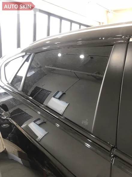 광주랩핑 bmw x6 크롬몰딩 및 사이드미러랩핑 시공 [광주카스킨,광주x6랩핑,아우토스킨] / 광주 광산구 도천동