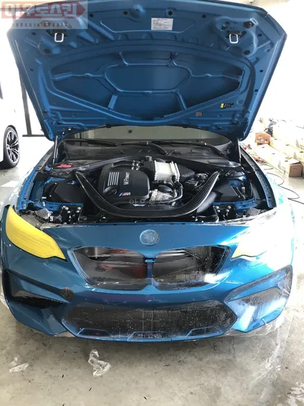 광주ppf  bmw m2 나노커버 ppf프론트패키지 시공 [광주랩핑,광주m2ppf,광주카스킨,아우토스킨] / 광주 광산구