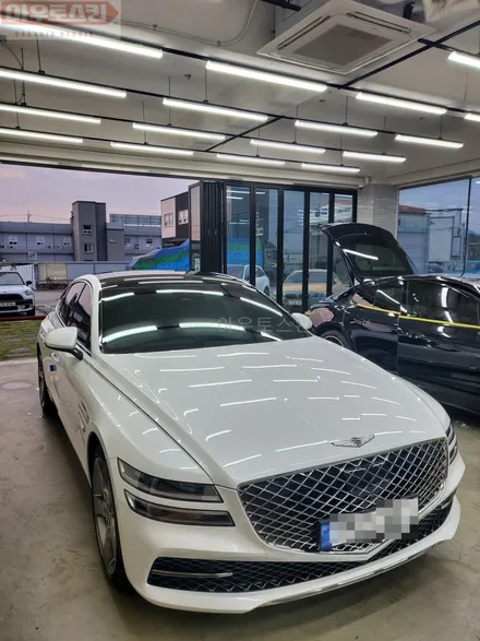 광주루프스킨  제네시스g80루프 블랙ppf 시공 / 광주 광산구