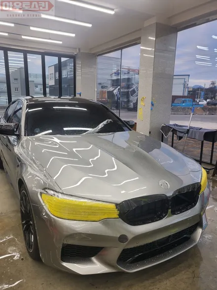 광주ppf   bmw m5 ppf프론트패키지 시공 / 광주 광산구