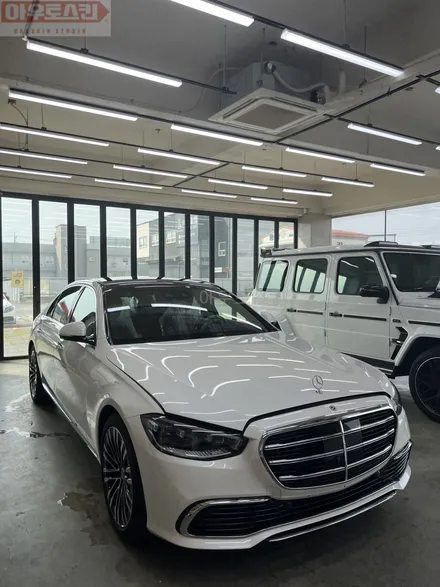 광주ppf  벤츠s580 stek다이노쉴드 전체ppf 시공 / 광주 광산구