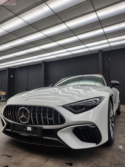 벤츠 sl63amg 크롬딜리트 광주랩핑 / 광주 광산구 도천동