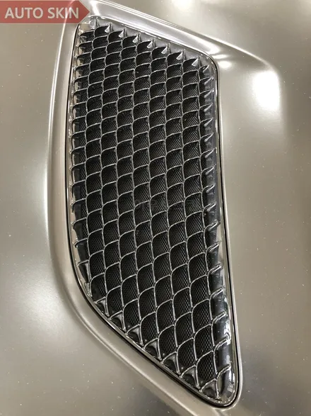 광주랩핑 벤츠 amg gts 사틴블랙 전체랩핑 시공 [광주카스킨,광주amggts랩핑,아우토스킨] / 광주 광산구 도천동