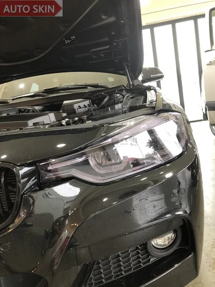 광주라이트필름 bmw320d 나노커버 라이트필름 시공 [광주랩핑,광주bmw320d라이트필름,광주카스킨,아우토스킨] / 광주 광산구 도천동