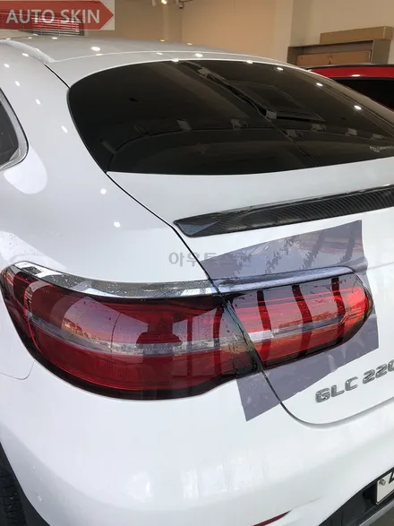 광주랩핑 벤츠glc220d 루프스킨 및 라이트필름 시공 [광주루프스킨,glcppf,광주glcppf,광주카스킨,아우토스킨] / 광주 광산구 도천동