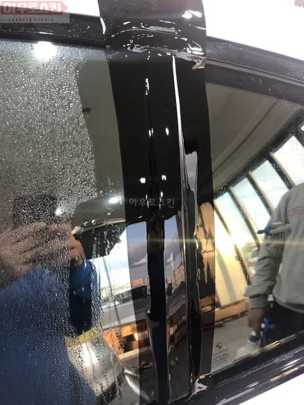 광주ppf  bmw520d b필러 블랙ppf 시공 [광주랩핑,광주bmw520dppf,광주카스킨,아우토스킨] / 광주 광산구