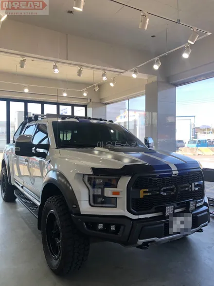 광주데칼  f150랩터 스트라이프 데칼 시공 [광주랩핑,광주포드랩터데칼,광주카스킨,아우토스킨] / 광주 광산구