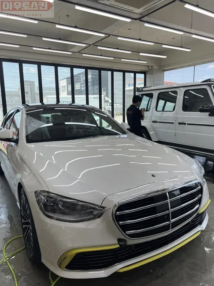 광주ppf  벤츠s580 stek다이노쉴드 전체ppf 시공 / 광주 광산구