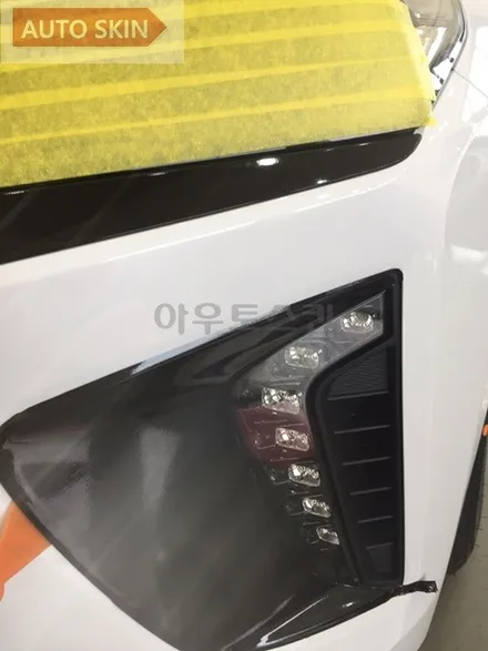 광주랩핑 현대 아이오닉루프스킨 및프론트범퍼,사이드미러랩핑[광주루프스킨,광주아이오닉루프스킨,광주카스킨,아우토스킨] / 광주 광산구 도천동