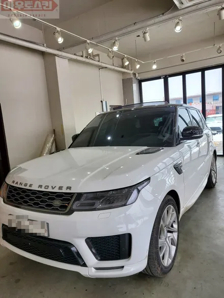 광주랩핑  레인지로버스포츠 블랙팩 시공 / 광주 광산구