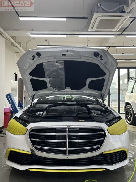 광주ppf  벤츠s580 stek다이노쉴드 전체ppf 시공 / 광주 광산구