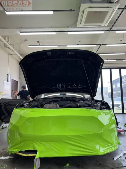 광주랩핑    머스탱 전체랩핑 시공 / 광주 광산구