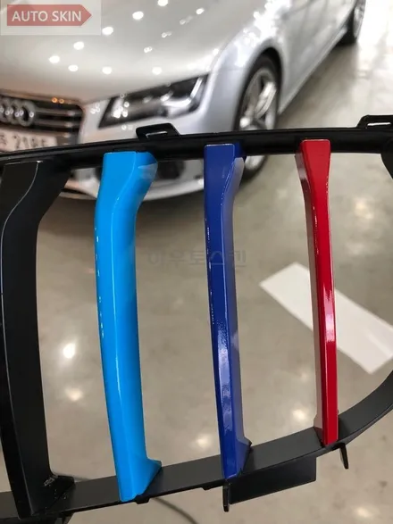 광주랩핑 bmw428i컨버터블 범퍼하단 포인트랩핑 및 키드니그릴m삼선,라이트ppf [광주카스킨,광주bmw428i랩핑,아우토스킨] / 광주 광산구 도천동