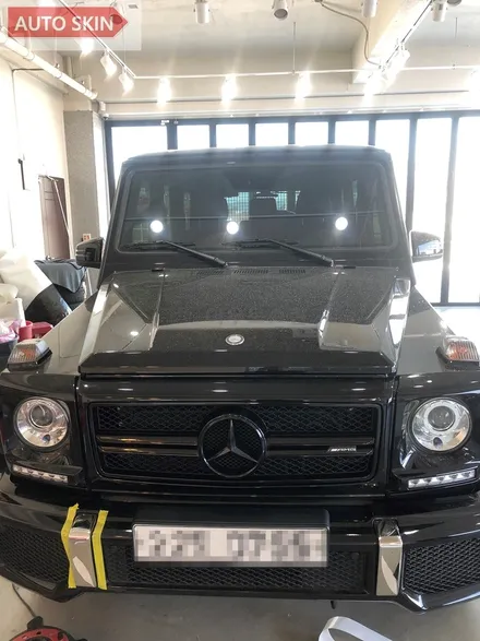 광주랩핑 벤츠g63amg 크롬죽이기 [광주카스킨,지바겐랩핑,광주g63amg랩핑,아우토스킨] / 광주 광산구 도천동