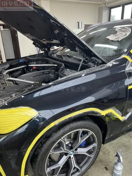 광주ppf   bmw x6 stek다이노쉴드 ppf프론트풀패키지 시공 / 광주 광산구