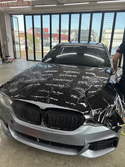 광주컬러ppf   bmw 5시리즈 블랙ppf 시공 / 광주 광산구
