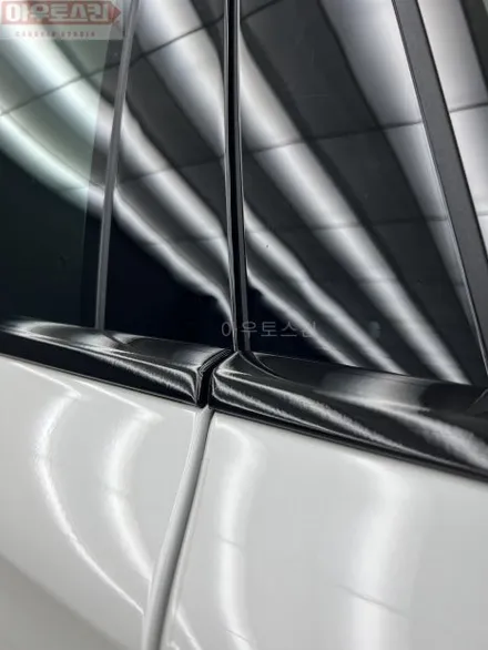 광주랩핑   bmw7시리즈 크롬죽이기 및 레이니지로버블랙ppf투톤시공 / 광주 광산구 도천동