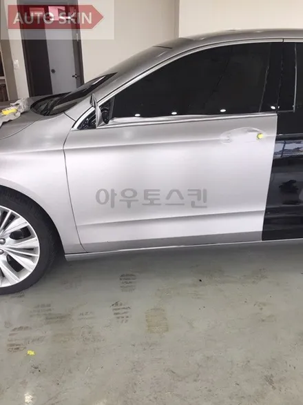 광주랩핑 쉐보레 임팔라 브러쉬드티타늄 전체랩핑 시공 [광주카스킨,광주임팔라랩핑,아우토스킨] / 광주 광산구 도천동
